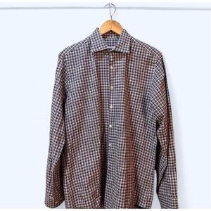 Piattelli Barneys NY Medium Long Sleeve Dress Shirt